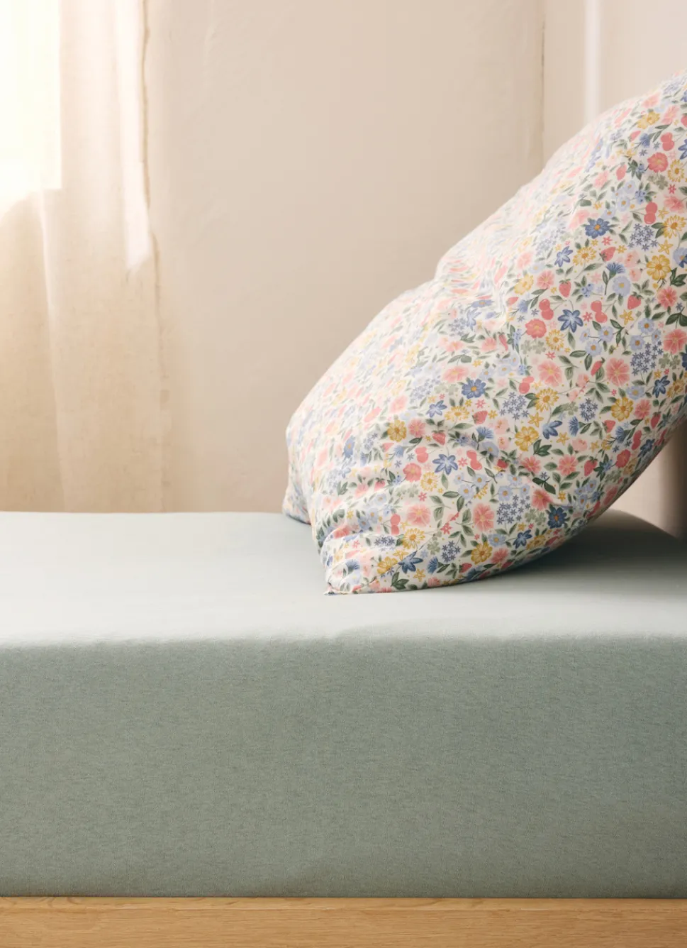 Outlet Bouchara DRAP HOUSSE ENFANT EN JERSEY DE COTON BIO VERT