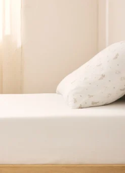 Online Bouchara DRAP HOUSSE ENFANT EN JERSEY DE COTON BIO ÉCRU