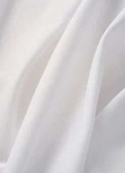 Sale Bouchara DRAP HOUSSE UNI EN COTON GRAND BONNET 32CM BLANC