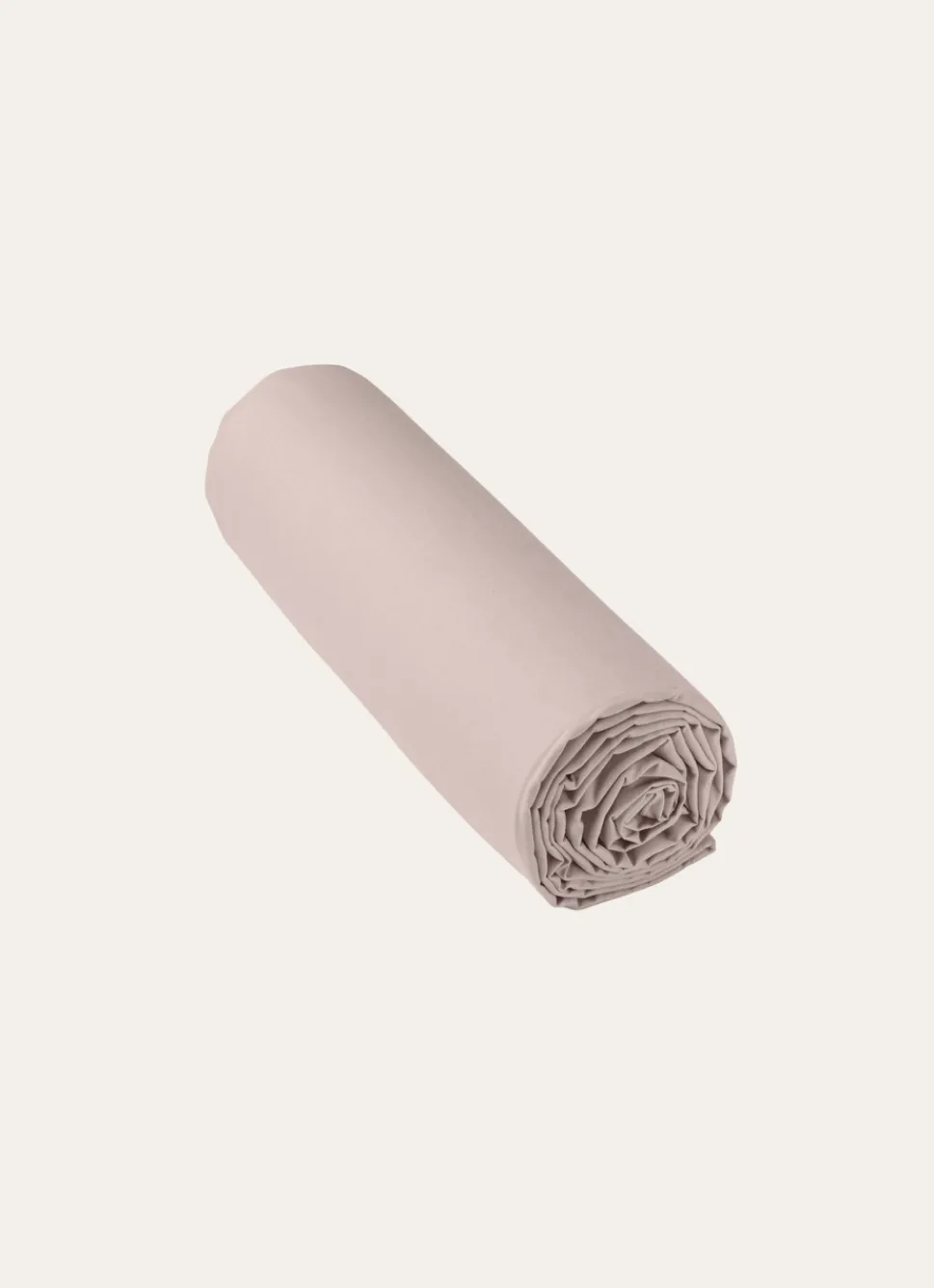 Best Bouchara DRAP HOUSSE UNI EN COTON GRAND BONNET 32CM TAUPE CLAIR