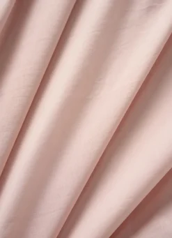 Online Bouchara DRAP HOUSSE UNI EN COTON LAVÉ BIO ROSE CLAIR