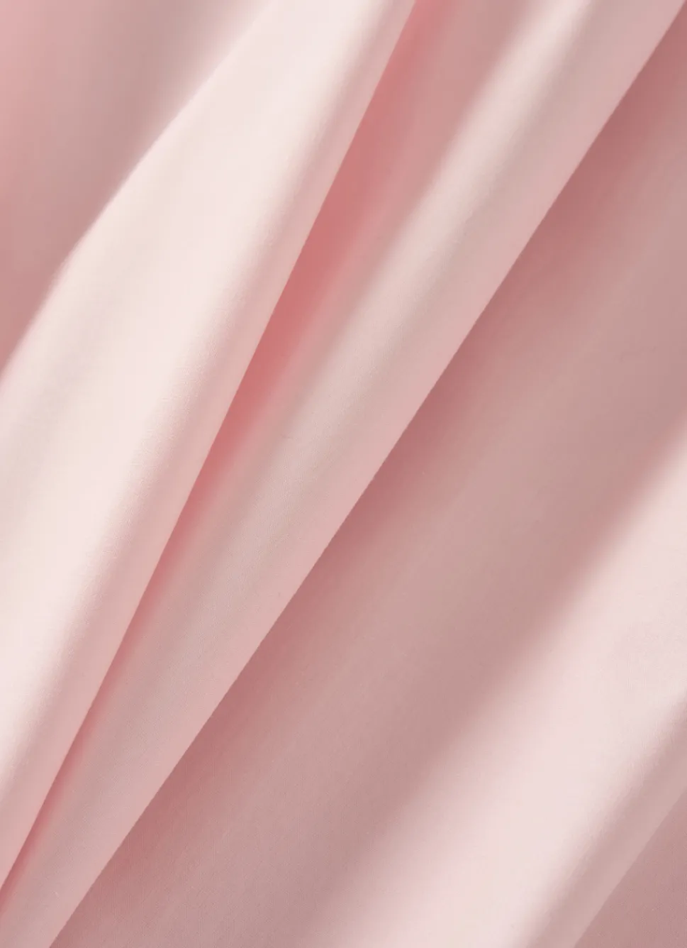 Sale Bouchara DRAP HOUSSE UNI EN PERCALE DE COTON ROSE PÉTALE