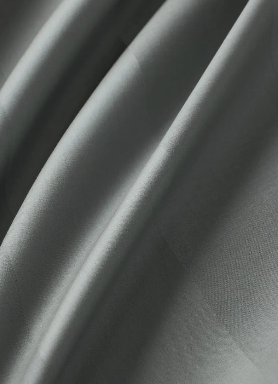 Discount Bouchara DRAP HOUSSE UNI EN SATIN DE COTON GLACIER