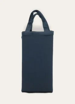 Outlet Bouchara DRAP HOUSSE UNI EN SATIN DE COTON MARINE