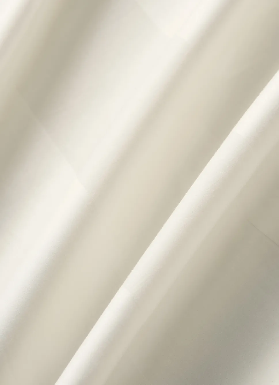 Clearance Bouchara DRAP HOUSSE UNI EN SATIN DE COTON IVOIRE