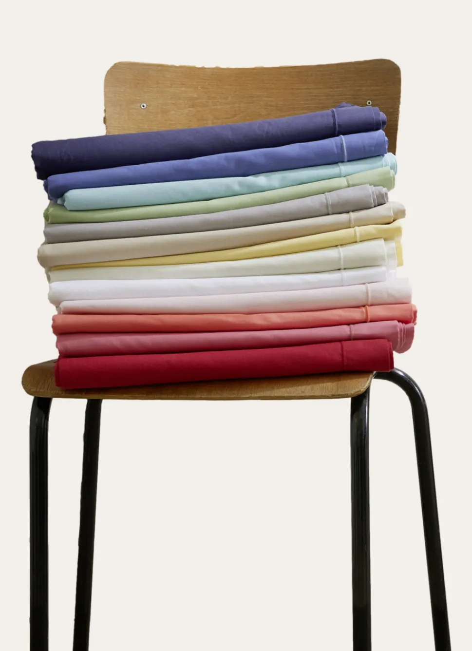 Outlet Bouchara DRAP PLAT UNI EN COTON BLANC