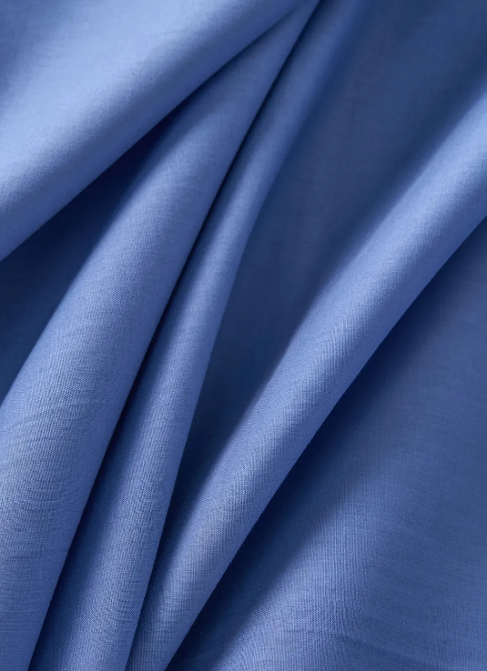 Best Bouchara DRAP PLAT UNI EN COTON OCEAN