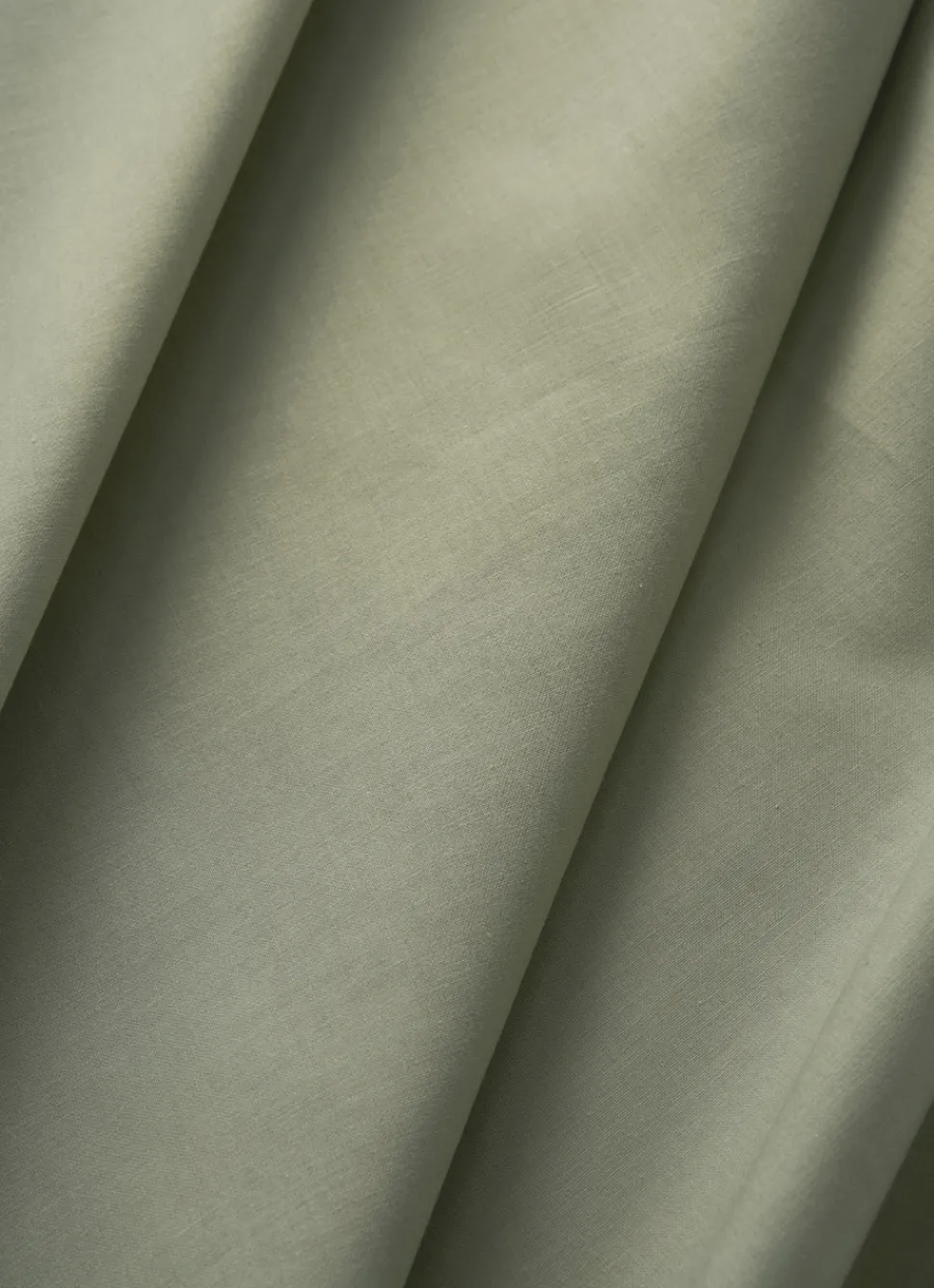 Sale Bouchara DRAP PLAT UNI EN COTON VERT TENDRE