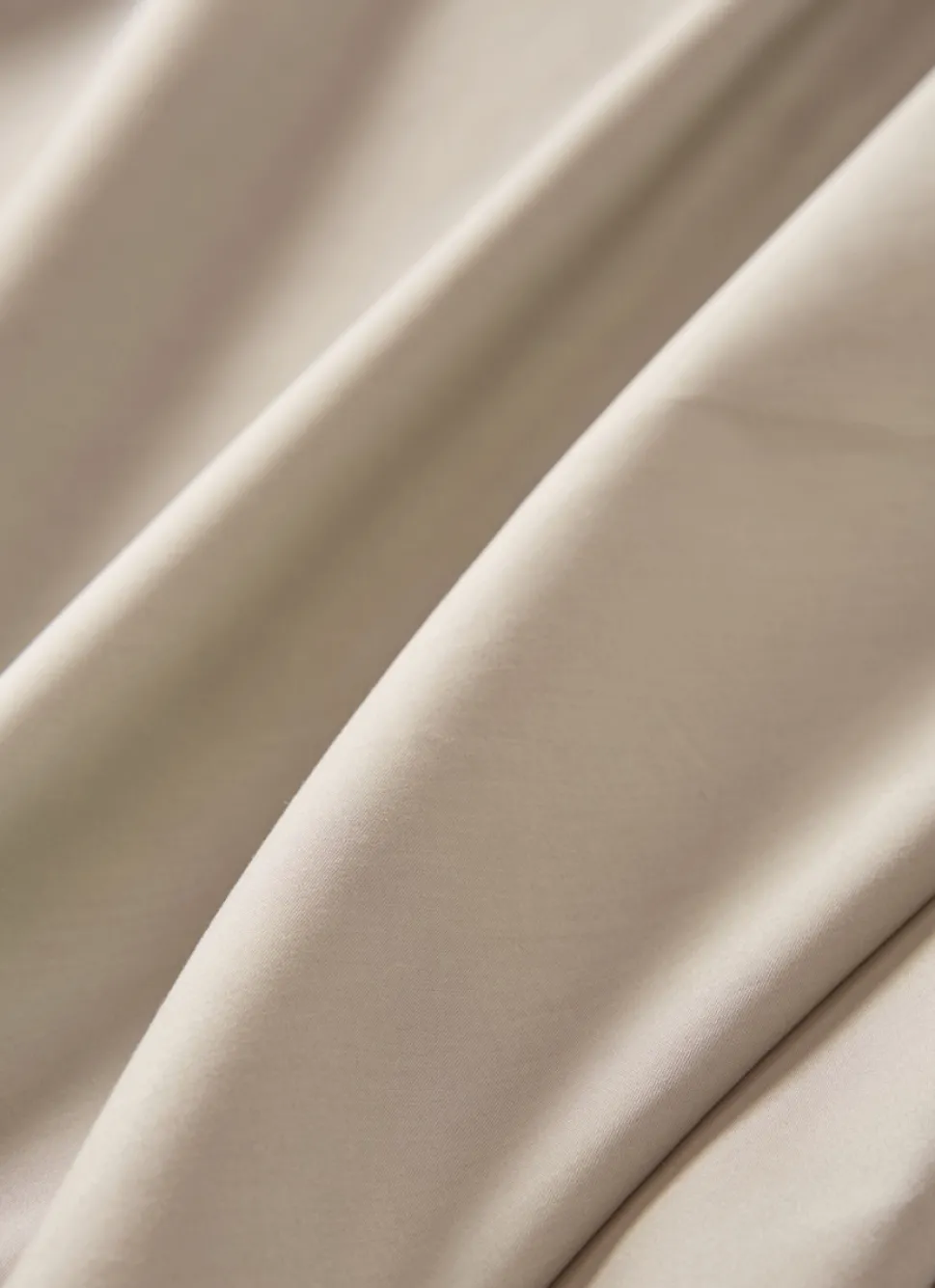 New Bouchara DRAP PLAT UNI EN PERCALE DE COTON SABLE