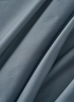 Discount Bouchara DRAP PLAT UNI EN PERCALE DE COTON JEAN