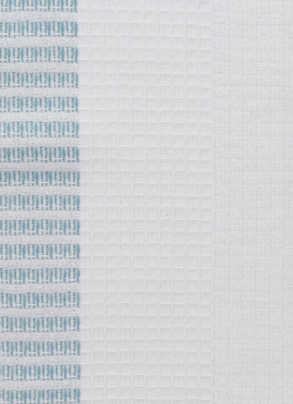 Hot Bouchara ESSUIE-MAINS EN ÉPONGE AVEC TISSAGE COLORÉ TURQUOISE