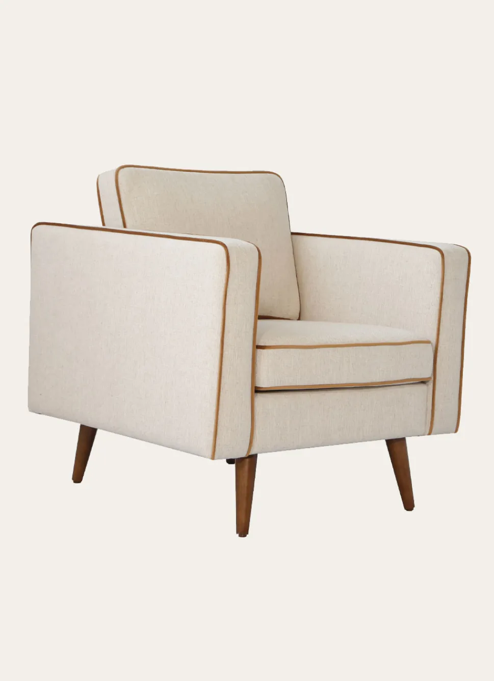 Bouchara FAUTEUIL TISSU ECRU/ECRU