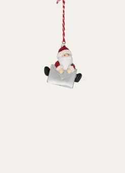 Bouchara FIGURINE PÈRE NOËL AVEC ENVELOPPE ROUGE