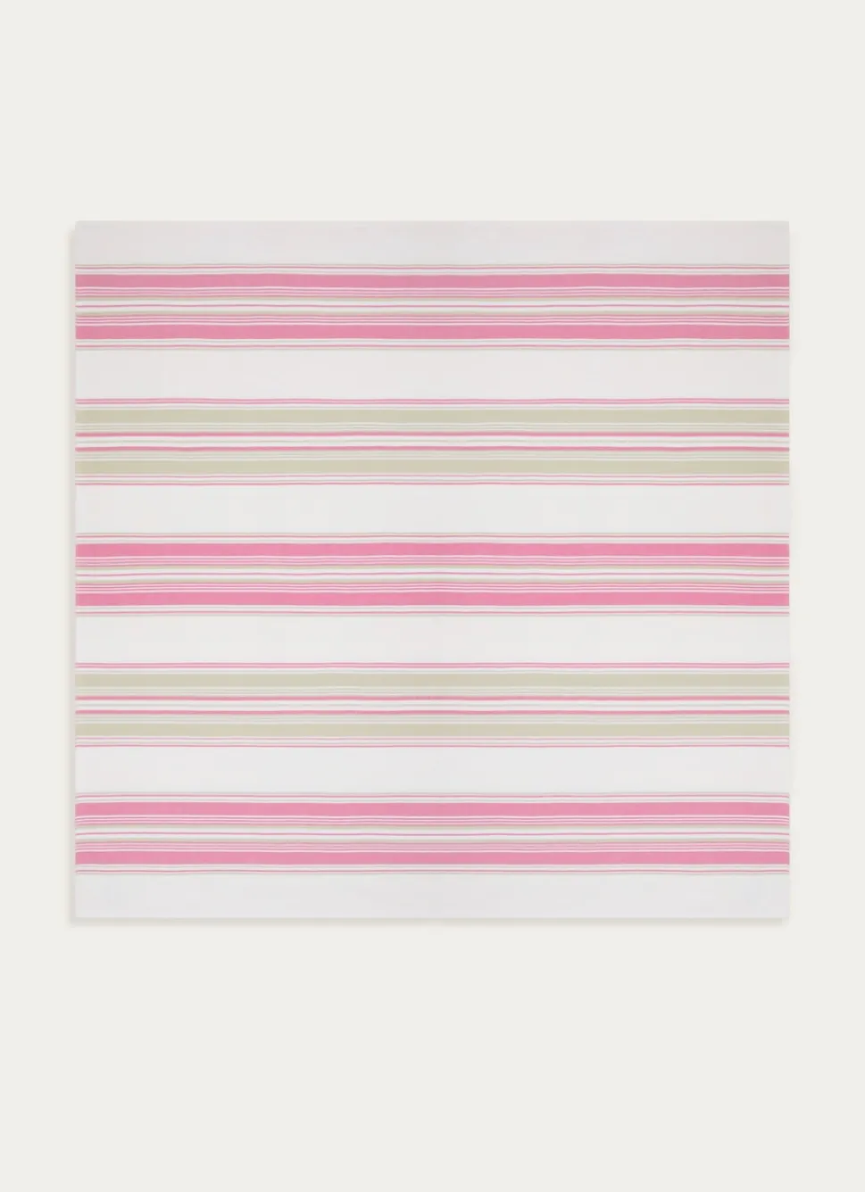 Discount Bouchara FOUTA DE PLAGE RAYÉE XXL ROSE / VERT