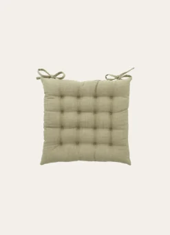 Hot Bouchara GALETTE DE CHAISE UNIE EFFET DE MATIÈRE NATUREL