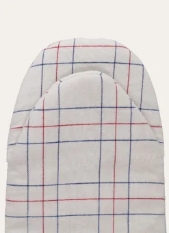 Clearance Bouchara GANT DE CUISINE À CARREAUX BLANC