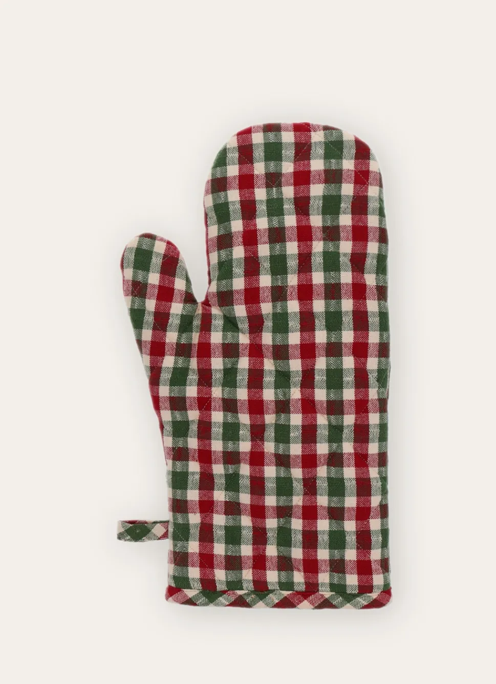 Sale Bouchara GANT DE CUISINE À CARREAUX TISSÉ FIL-TEINT MULTICOLORE