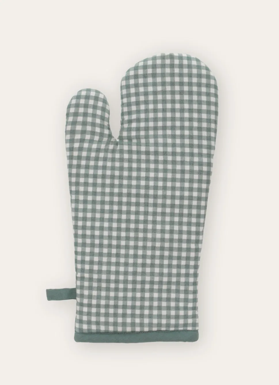 Outlet Bouchara GANT DE CUISINE EN COTON VICHY AMANDE