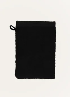 Bouchara GANT DE TOILETTE BRODÉ EN COTON 500GR Noir
