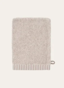 Best Bouchara GANT DE TOILETTE EN FILS CHINÉS BEIGE