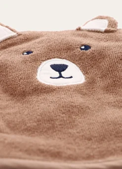 New Bouchara GANT DE TOILETTE OURSON MARRON