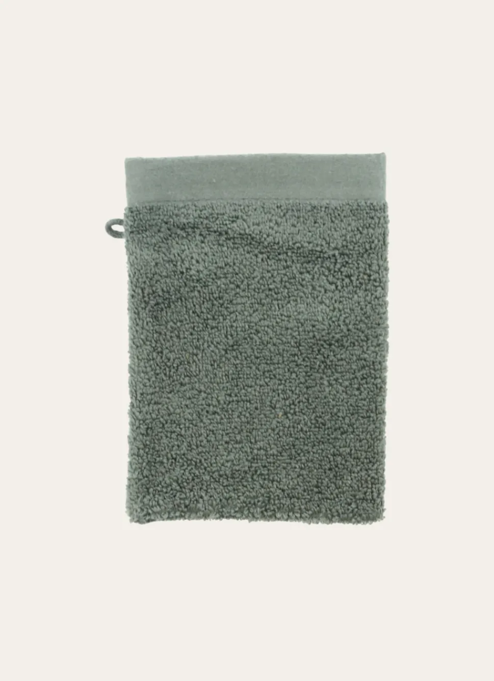 Best Bouchara GANT DE TOILETTE UNI EN COTON MOELLEUX 550GR vert