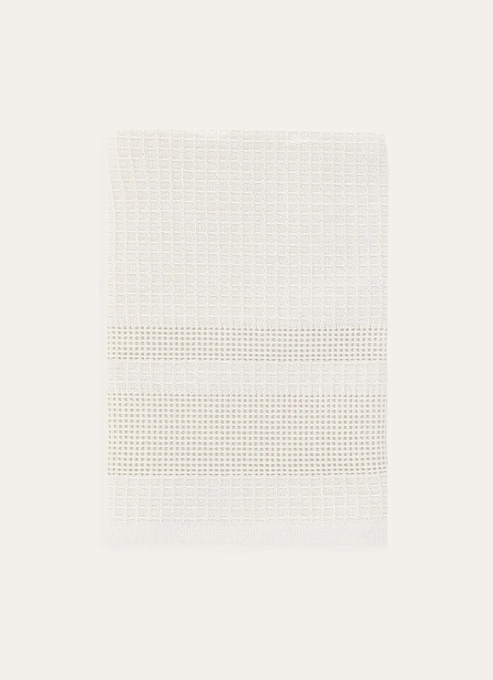 Discount Bouchara GRAND ESSUIE MAINS NID D'ABEILLE ET ÉPONGE GRIS CLAIR