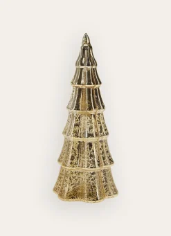 Clearance Bouchara GRAND SAPIN DECORATIF EN VERRE DORE