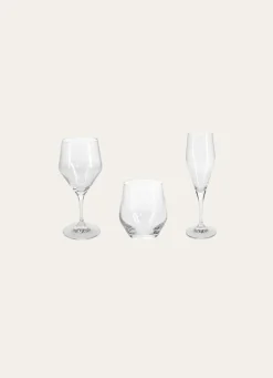 Hot Bouchara GRAND VERRE À VIN EN CRISTALLIN TRANSPARENT