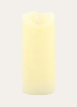 Online Bouchara GRANDE BOUGIE LED CYLINDRIQUE ECRU