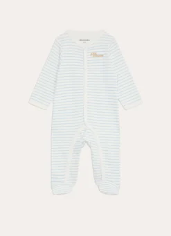 Best Bouchara GRENOUILLÈRE RAYÉE P'TIT MOUSSE BLEU