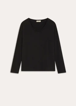 Sale Bouchara HAUT DE PYJAMA MANCHE LONGUE Noir