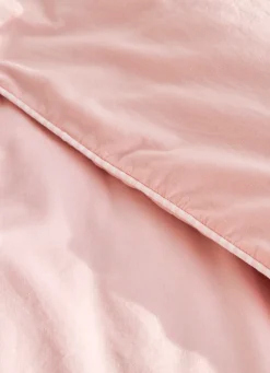 Sale Bouchara HOUSSE DE COUETTE BÉBÉ EN COTON LAVÉ ROSE