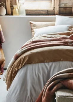 Online Bouchara HOUSSE DE COUETTE COTON ET CACHEMIRE CAMEL