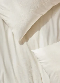 Best Bouchara HOUSSE DE COUETTE EN COTON LAVÉ RIVIERA IVOIRE