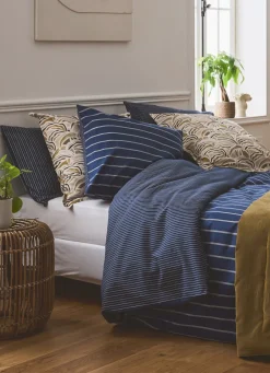 Online Bouchara HOUSSE DE COUETTE EN FLANELLE CHARLES MARINE