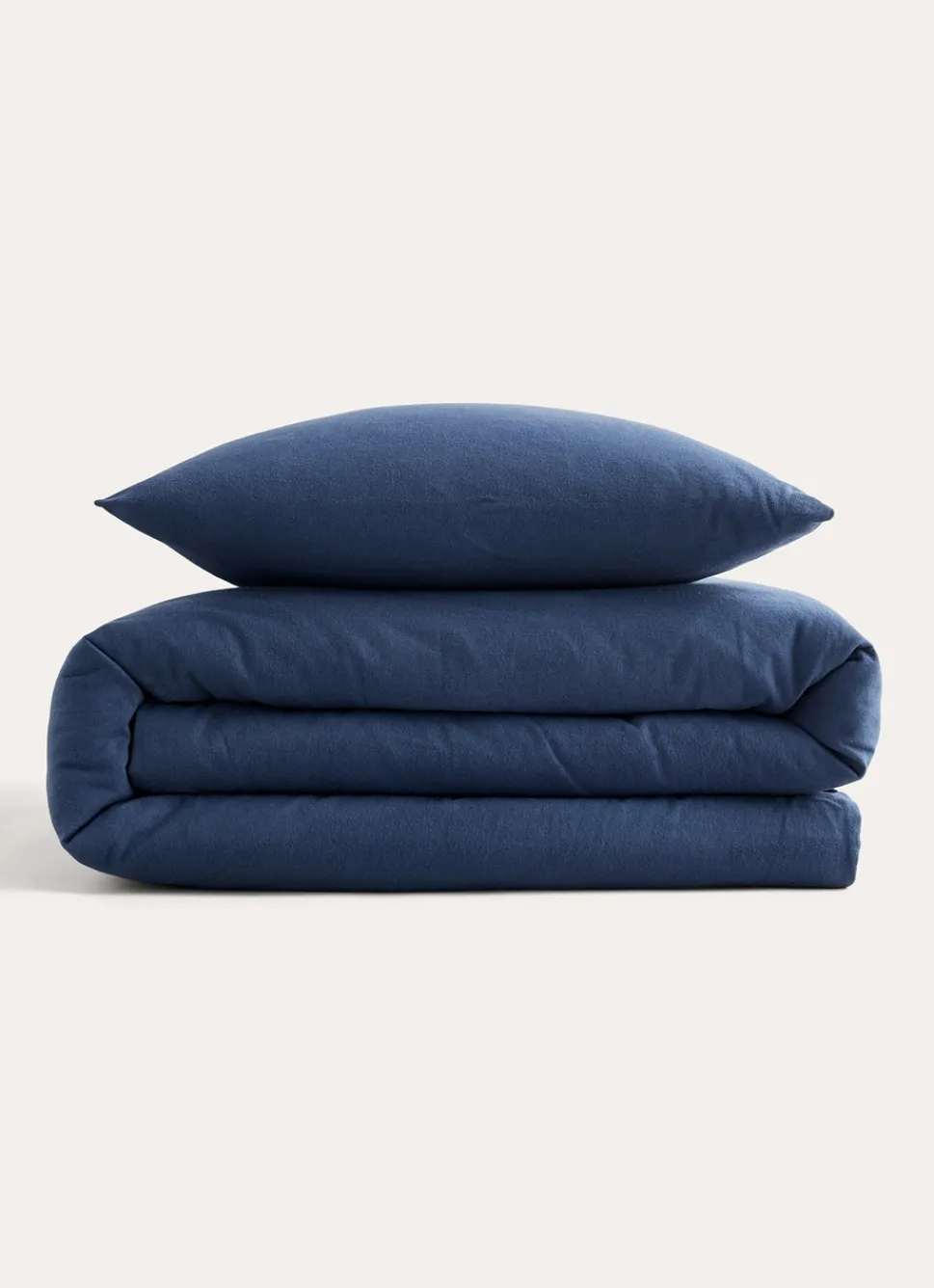 Best Bouchara HOUSSE DE COUETTE EN FLANELLE COCON INDIGO