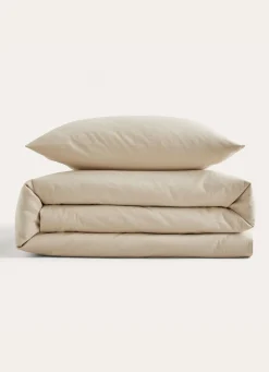 Sale Bouchara HOUSSE DE COUETTE EN FLANELLE COCON TAUPE