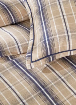 Clearance Bouchara HOUSSE DE COUETTE EN FLANELLE CARIBOU BLEU