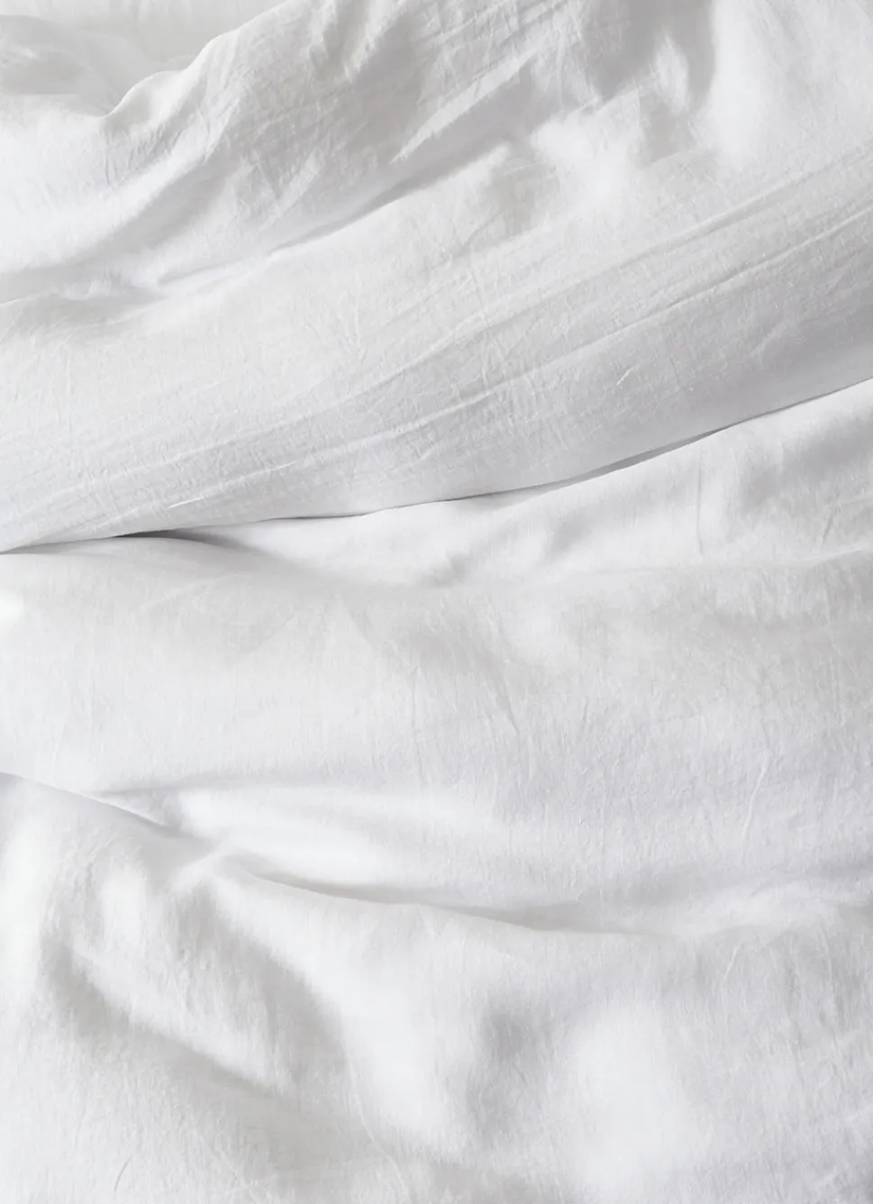 Hot Bouchara HOUSSE DE COUETTE EN LIN LAVÉ BLANC