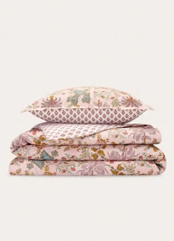 Best Bouchara HOUSSE DE COUETTE EN PERCALE GRANADA ROSE BLUSH