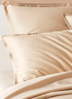 Outlet Bouchara HOUSSE DE COUETTE EN SATIN DE COTON PEIGNÉ UNI MORDORE