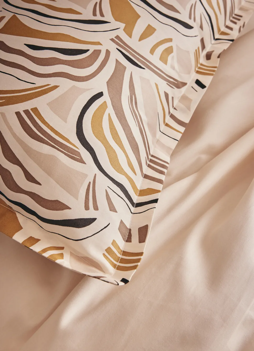 Hot Bouchara HOUSSE DE COUETTE EN SATIN CLARENCE GALET