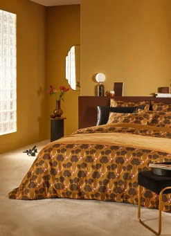 Outlet Bouchara HOUSSE DE COUETTE EN SATIN DE COTON ALVAR OCRE