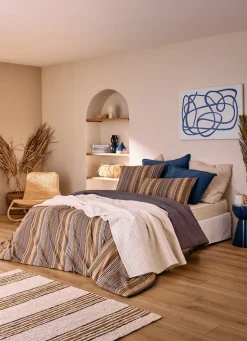 Sale Bouchara HOUSSE DE COUETTE ETNA BRUN / BRONZE