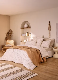 Bouchara HOUSSE DE COUETTE EUTERPE IVOIRE