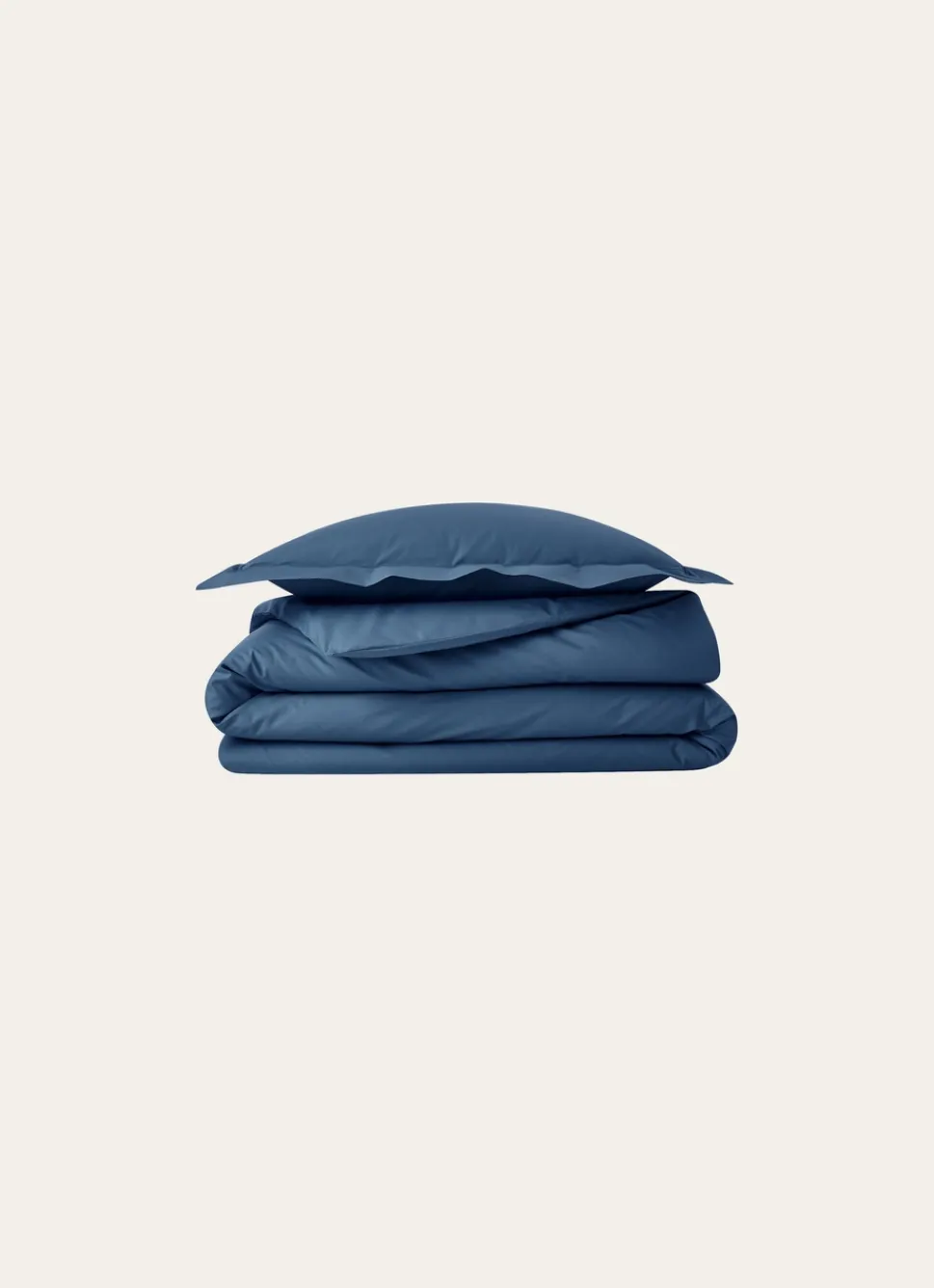 Clearance Bouchara HOUSSE DE COUETTE UNIE EN PERCALE DE COTON JEAN