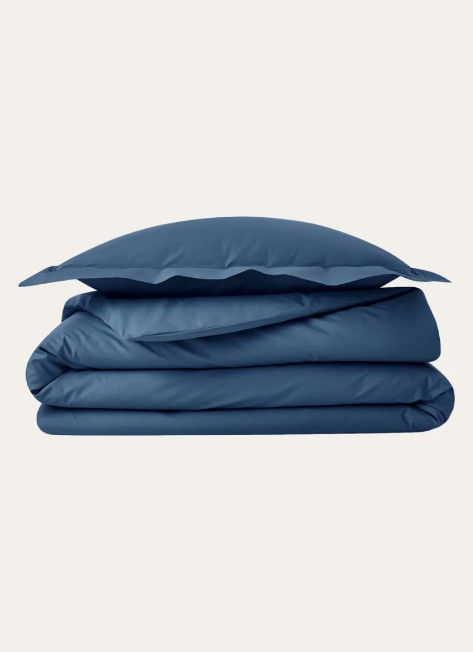 Clearance Bouchara HOUSSE DE COUETTE UNIE EN PERCALE DE COTON JEAN