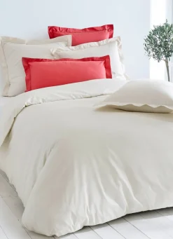 New Bouchara HOUSSE DE COUETTE UNIE EN COTON ECRU