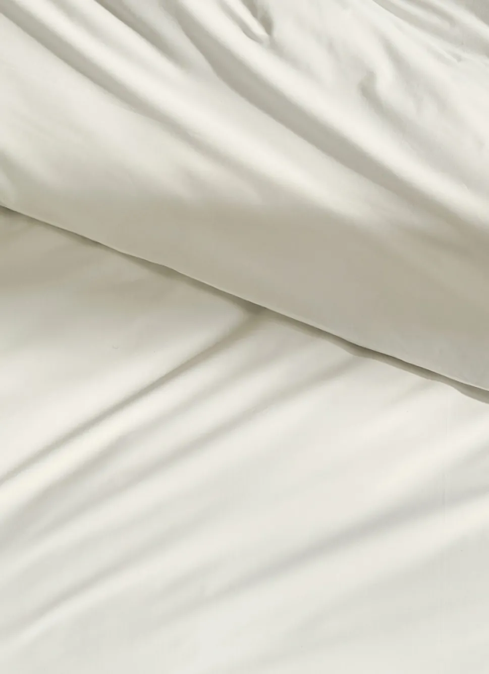 Best Bouchara HOUSSE DE COUETTE UNIE EN PERCALE DE COTON ECRU